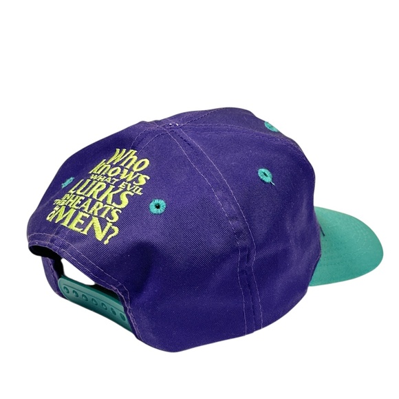 Vintage 90s The Shadow Movie 1994 What Lurks in Hearts of Man Snapback Hat - Picture 6 of 11